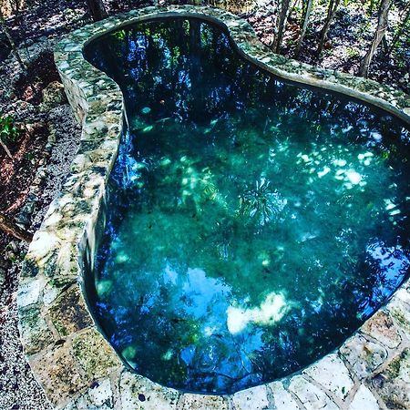 Escarabajo Rojo Panzió Tulum Kültér fotó