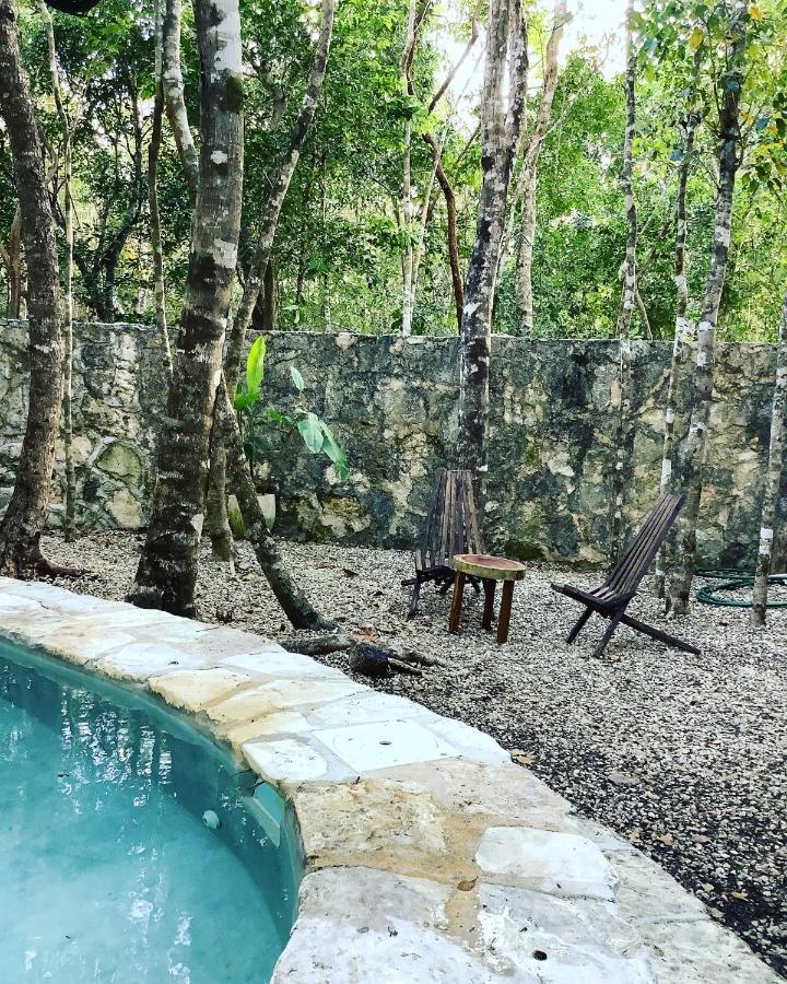 Escarabajo Rojo Panzió Tulum Kültér fotó