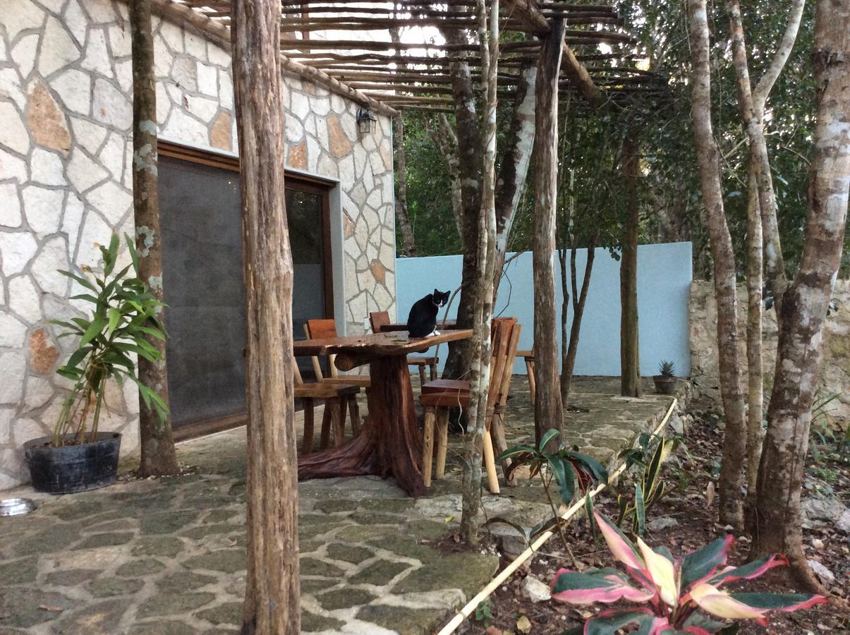 Escarabajo Rojo Panzió Tulum Kültér fotó