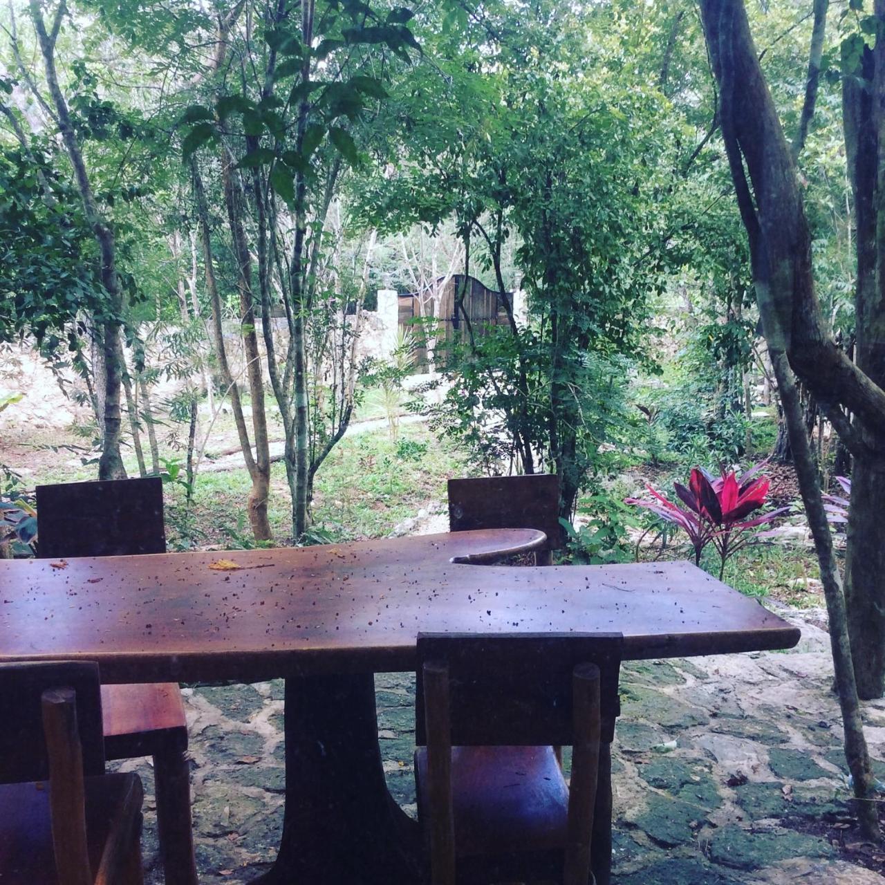 Escarabajo Rojo Panzió Tulum Kültér fotó